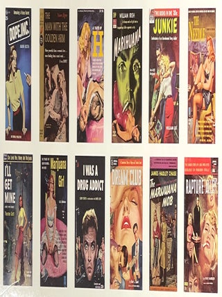 Uncut Sheet of 36 “Dope Fiends” Trading Cards