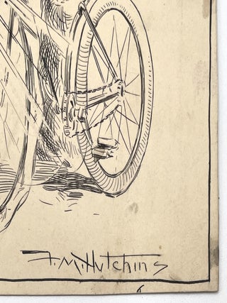 Group of Four Original Cartoon Panels for Puck Magazine, circa 1894