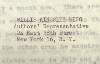 Original “Junior Partner” Typescript, Fantastic Stories, Sept., 1962