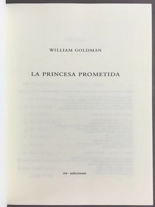 La Princesa Prometida (Princess Bride)