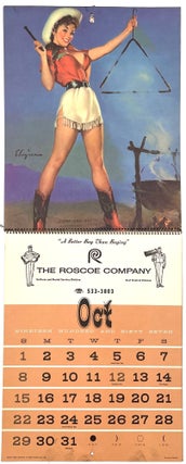 American Beauties 1967 Pin-Up Calendar
