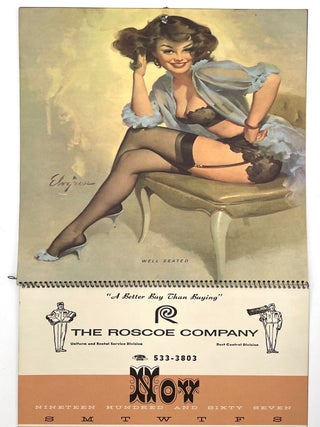 American Beauties 1967 Pin-Up Calendar