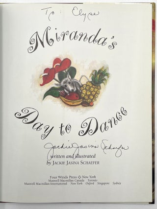 Miranda's Day to Dance [Inscribed]