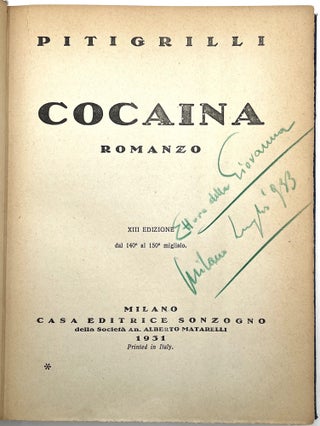 Cocaina Romanzo
