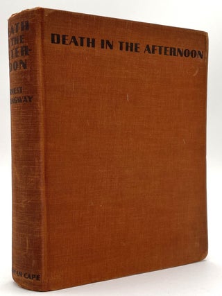 Item #2605 Death in the Afternoon. Larry McMurtry Collection, Ernest Hemingway
