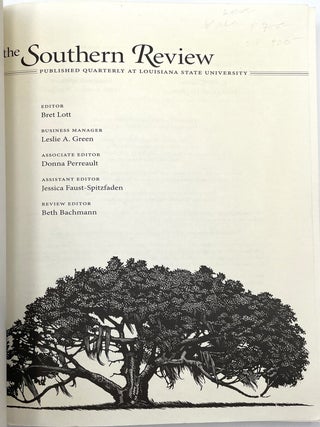 The Southern Review, Vol. 43 No. 4 Autumn, 2007