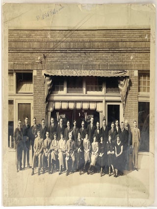 Item #2644 Victor X-Ray Corporation Group Photo, Dallas, Texas, c.1923. Texana