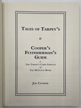 Tales of Tarpey's & Cooper's Fisherman's Guide