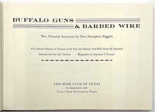 Buffalo Guns and Barbed Wire
