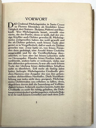 Dichtungen (Poems)