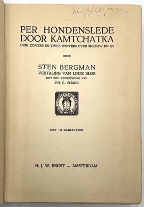 Per Hondenslede Door Kamatchka (By Dogsled Through Kamatchka)