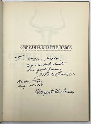 Cow Camps & Cattle Herds