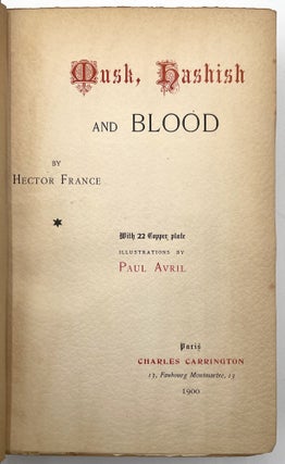 Musk, Hashish and Blood
