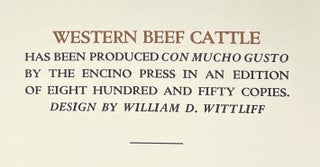 Western Beef Cattle