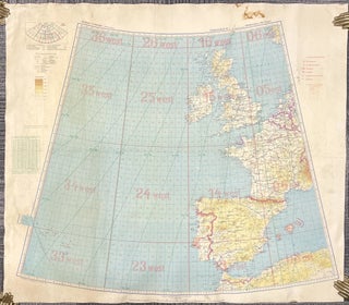 Item #2785 Luftwaffe Map of Western Europe and the Balkans, 1941. Generalstab der Luftwaffe