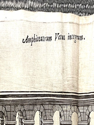 Engraved Plate Depicting Arena di Verona London, 1725