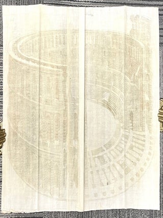 Engraved Plate Depicting Arena di Verona London, 1725