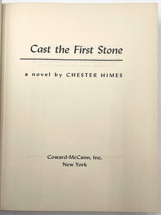 Cast the First Stone