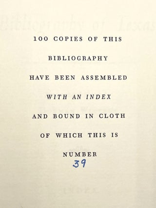 An Analysis of C. W. Raines' Bibliography of Texas
