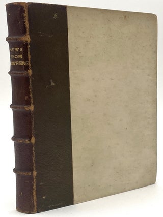 Item #2885 News from Nowhere. William Morris