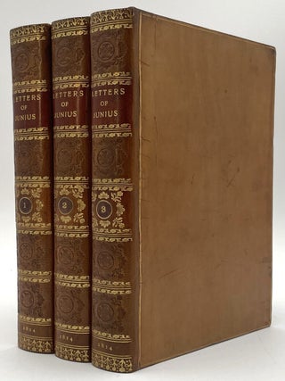 Item #2893 Letters of Junius, 3 Vols. Junius