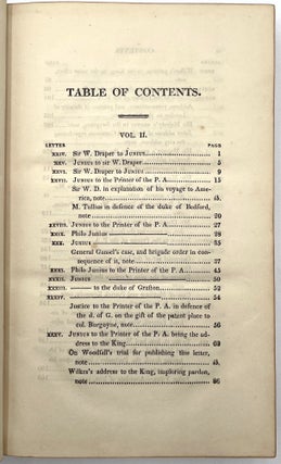 Letters of Junius, 3 Vols.