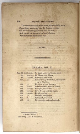 The Poems of Ossian, 2 Vols.