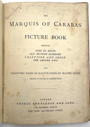 The Marquis of Carabas' Picture Book