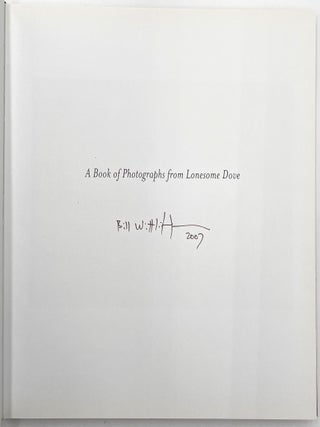A Book of Photographs from Lonesome Dove