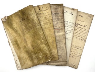 Item #2933 Archive of Manuscript Documents Relating to Various Cheadle Properties, Staffordshire,...