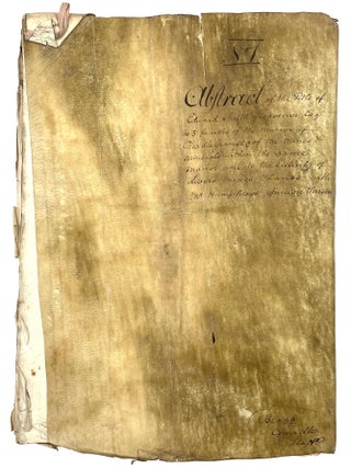 Archive of Manuscript Documents Relating to Various Cheadle Properties, Staffordshire, UK, 1675 – 1810