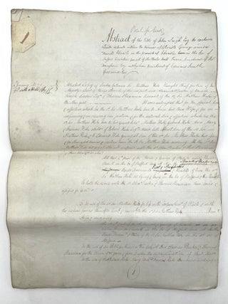 Archive of Manuscript Documents Relating to Various Cheadle Properties, Staffordshire, UK, 1675 – 1810