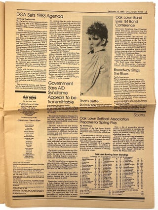 Dallas Gay News (January, 1983)