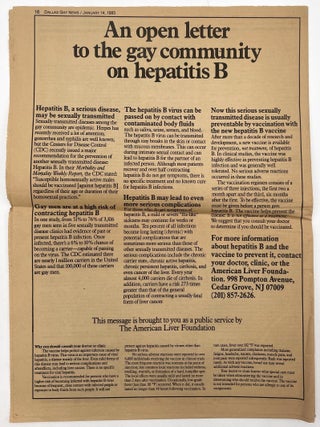 Dallas Gay News (January, 1983)