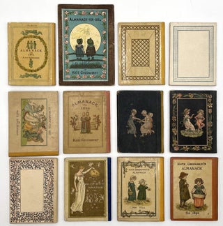 Set of Twelve (of 14) Illustrated Almanacks, 1883 – 1894