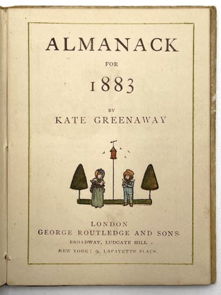 Set of Twelve (of 14) Illustrated Almanacks, 1883 – 1894