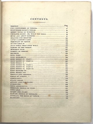 The Dramatic Works of Shakespeare