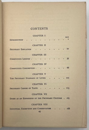The Theory of the Leisure Class