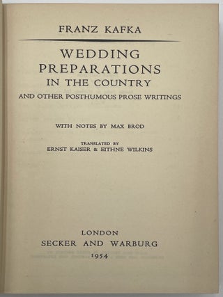 Wedding Preparations