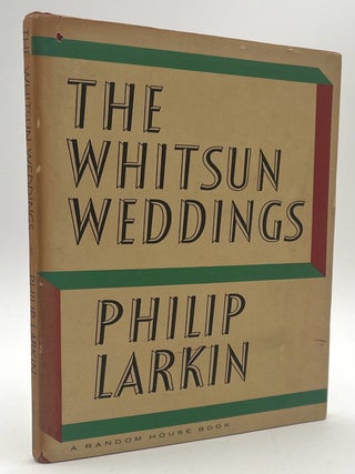 Item #2981 The Whitsun Weddings. Larry McMurtry Collection, Philip Larkin