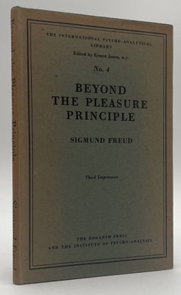 Item #2990 Beyond the Pleasure Principal. Larry McMurtry Collection, Sigmund Freud