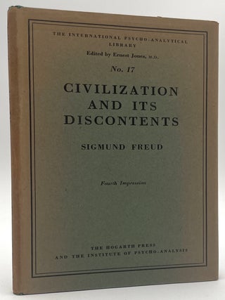 Item #2991 Civilization and Its Discontents. Larry McMurtry Collection, Sigmund Freud