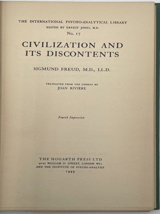 Civilization and Its Discontents