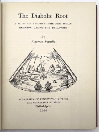 Item #3015 The Diabolic Root. Vincenzo Petrullo