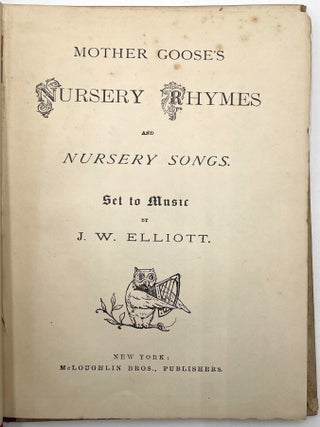 Mother Goose's Nursery Rhymes and Nursery Songs