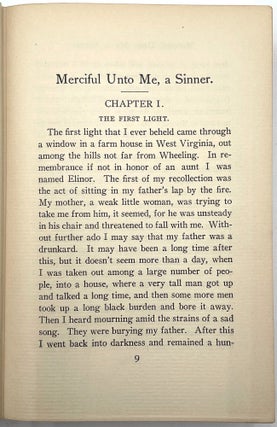 Merciful Unto Me, a Sinner
