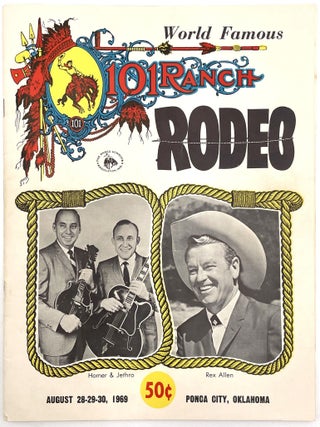 Item #3065 101 Ranch Rodeo Program (1969). Oklahoma Ponca City
