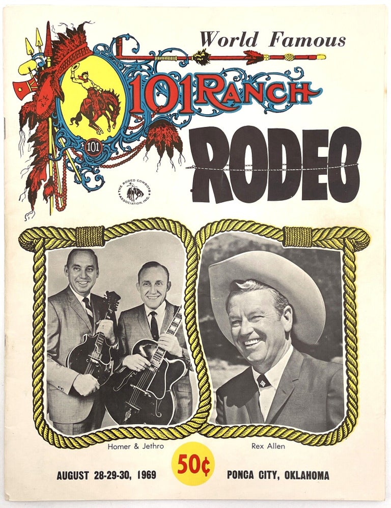 101 Ranch Items 101 Ranch Rodeo Program 1969 | Oklahoma Ponca City