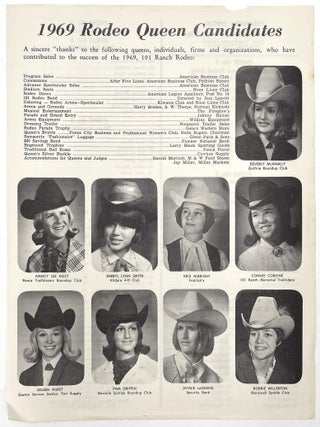 101 Ranch Rodeo Program (1969)