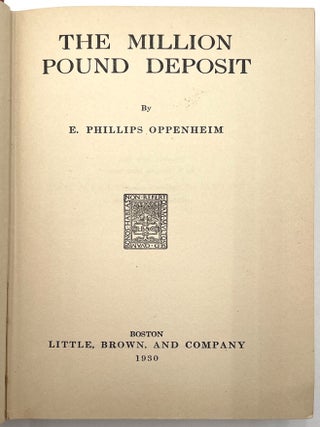 The Million Pound Deposit